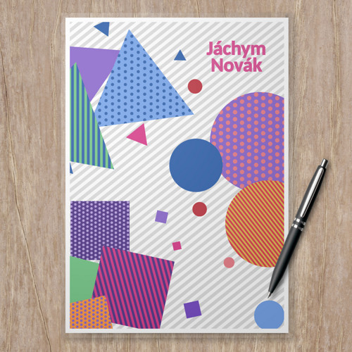 Linajková podložka Geometry1 mix A4