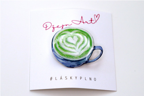 Matchaccino - designová brož — foto 1