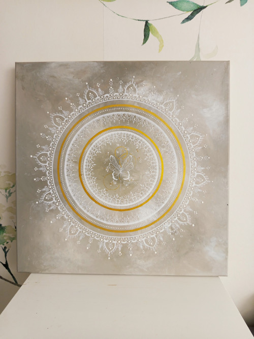Mandala Motýľ