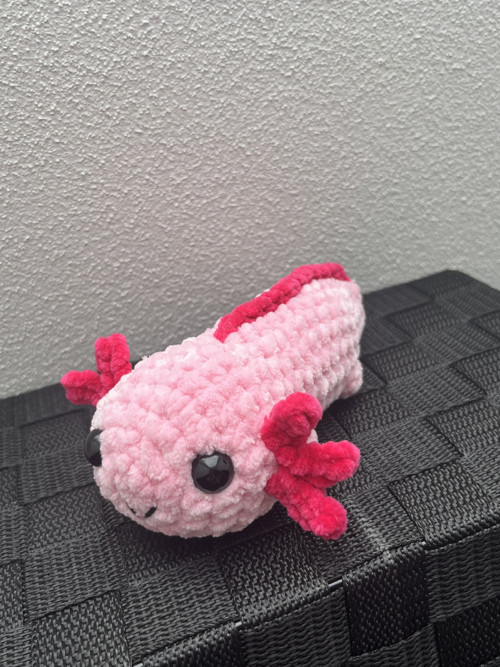 Háčkovaný axolotl