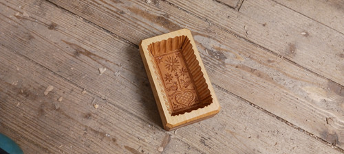Máselnice forma na máslo 12x7x3cm