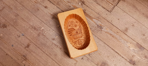Máselnice forma na máslo 11x18x3cm
