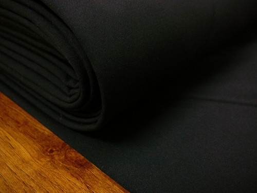 Softshell s fleecem černý - 355g/m2