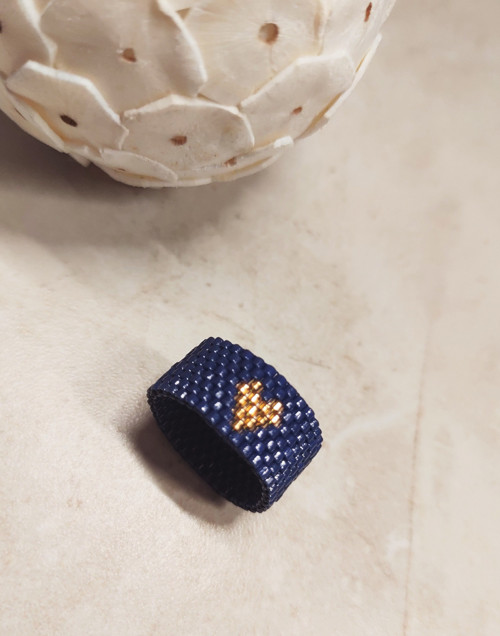Prstýnek Dark blue
