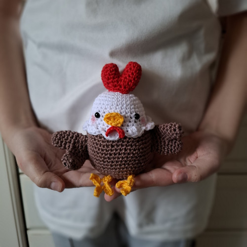 Háčkovaná slepička Vanda