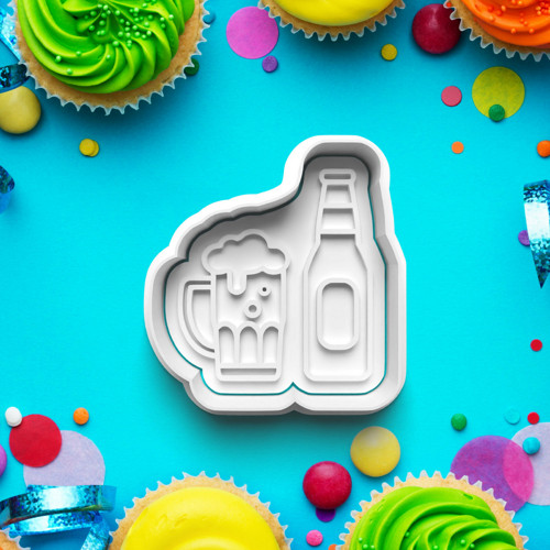 Alkohol – Vykrajovátko s razítkem