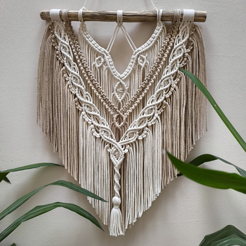 Macramé s ombré efektem
