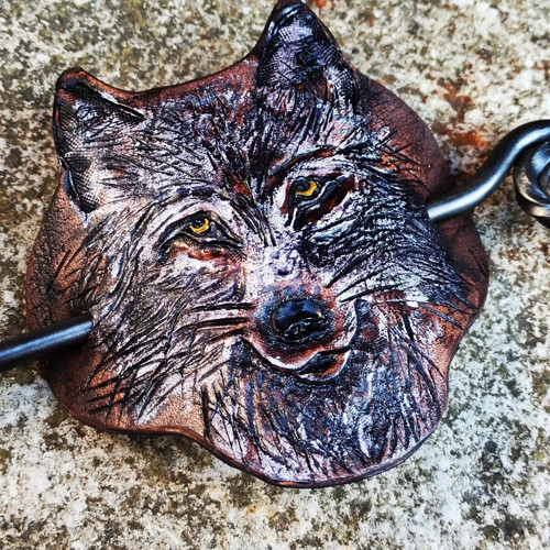 Spona do vlasů #Wolf