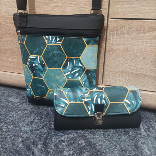 Sada crossbody a peněženka
