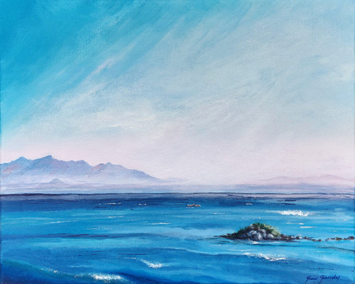 Meditace | 50 × 40 cm