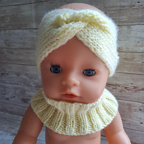 Baby Born 43 cm - čelenka a nákrčník