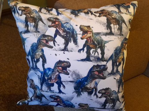 Dětský motiv dinosaurus Rex - povlak
