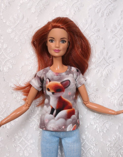 Barbie - Tričko s liškou — foto 1