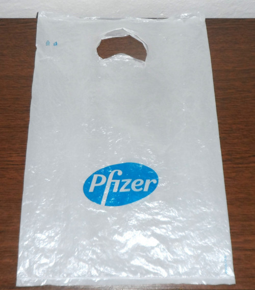Igelitová TAŠKA • Pfizer — foto 1