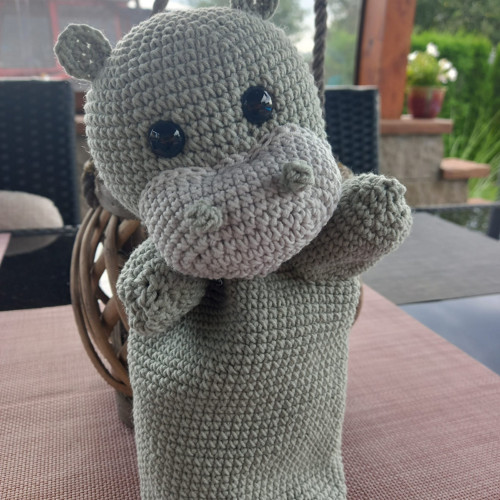 Maňásek hrošík Karlík — foto 1