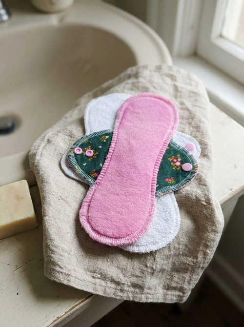 Denní vložka/ bambus. Aksamit/PUL froté/22 cm