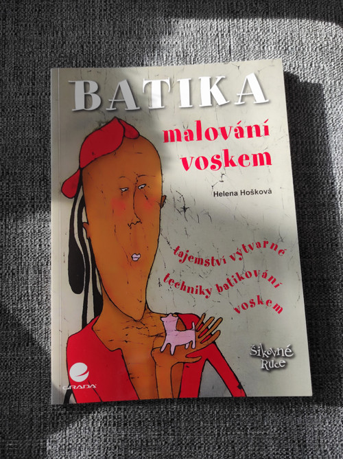 Kniha - Batika,malování voskem