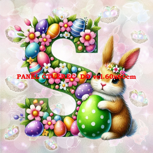 Bavlněný panel 40x40 cm - skladem