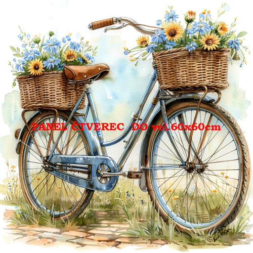 Bavlněný panel 45x45 cm - skladem