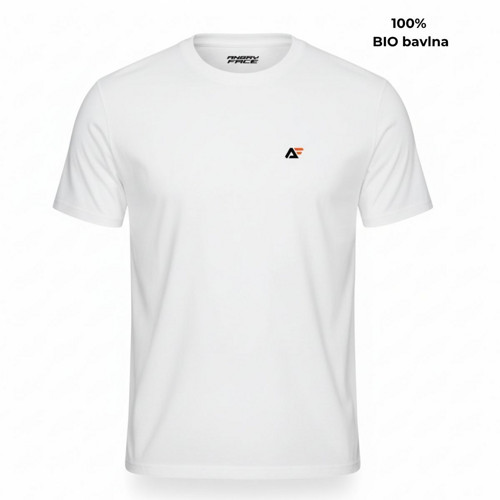 Pánské tričko 100% bio bavlna bílé M