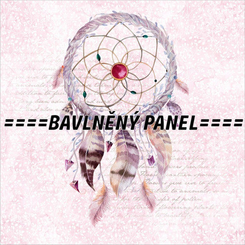 Bavlněný panel 47x47 cm - skladem