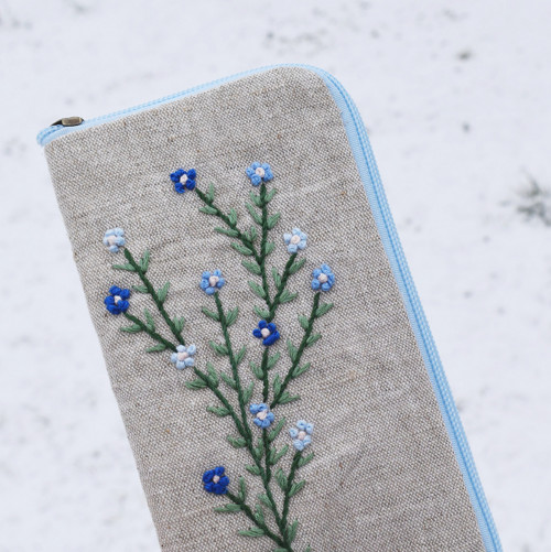 Obal na telefon - Pomněnky na sněhu — foto 1