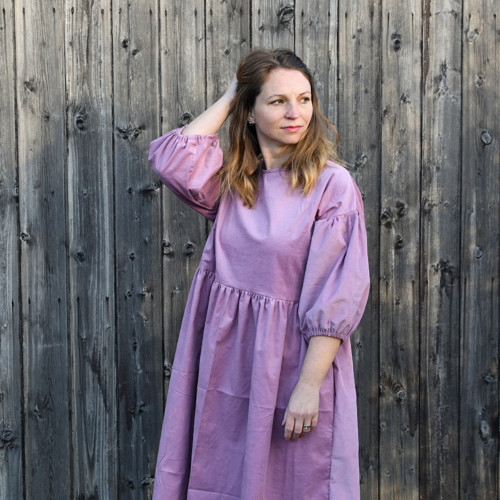 Šaty Manšestr Light Purple — foto 1