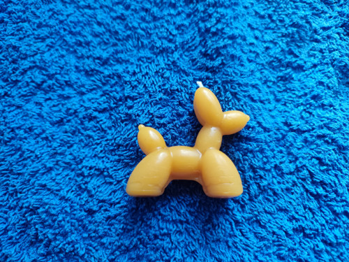Mini svíčka pes