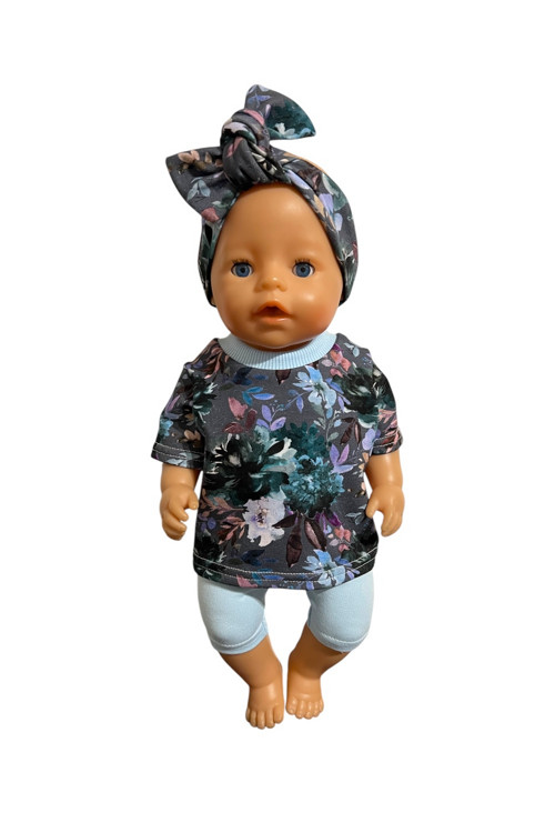 Oblečko pre Baby Born 43 cm - kvety