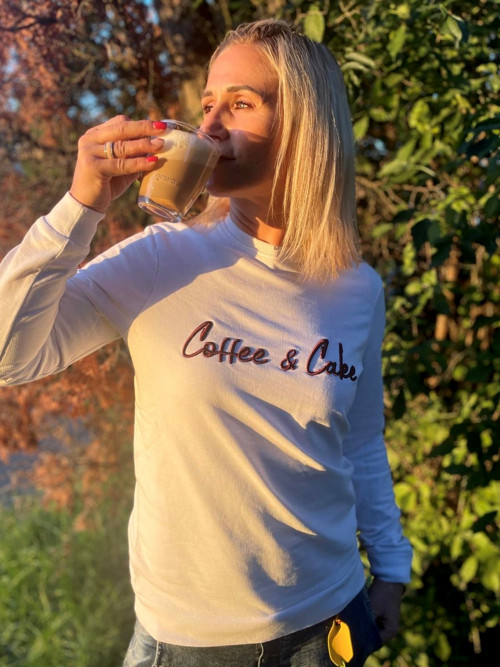 Dámská mikina „coffee & cake“