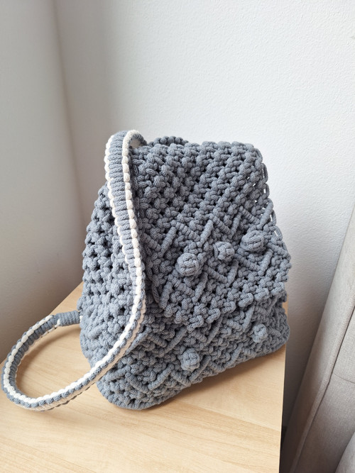 Macramé batůžek