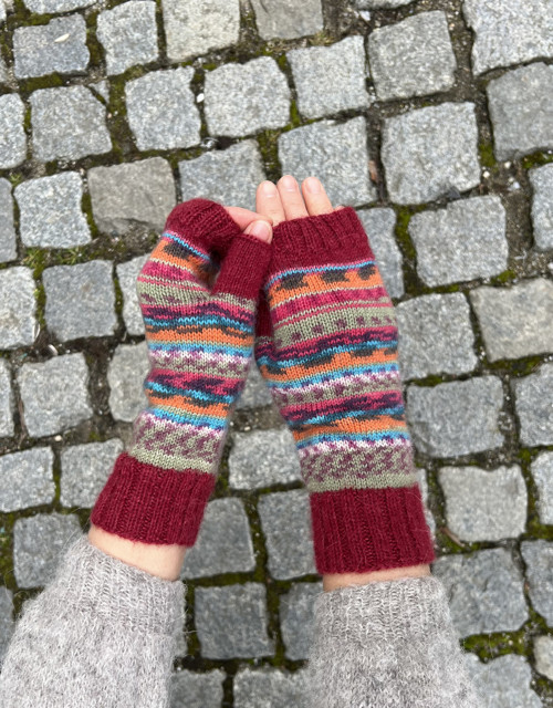 Rukavice vlněný bezprstové — foto 1