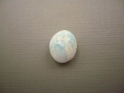 Tromlovaný kámen - larimar 13 mm, č.24f