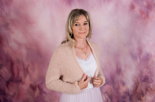 Hebké bolero Sára - alpaca,merino vlna