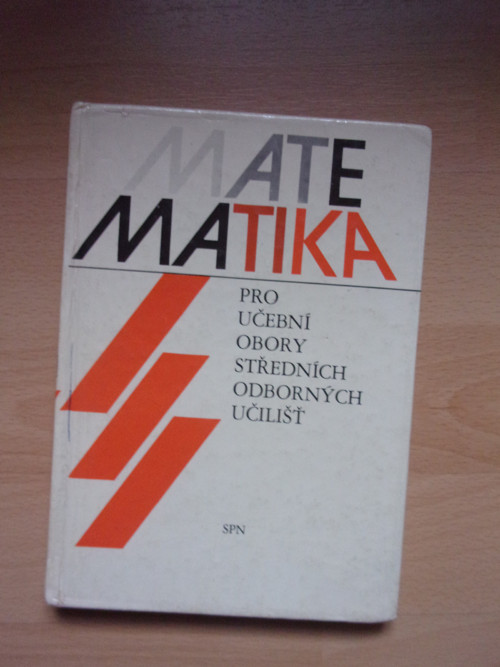 Kniha Matematika pro učební obory SOU 1986