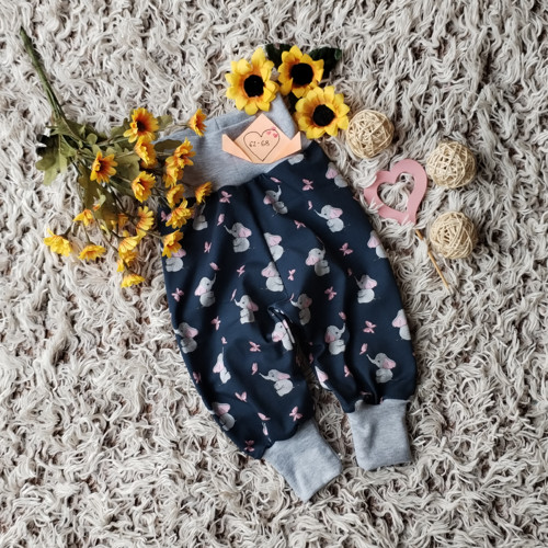 Rostoucí tepláčky SLONÍCI — foto 1