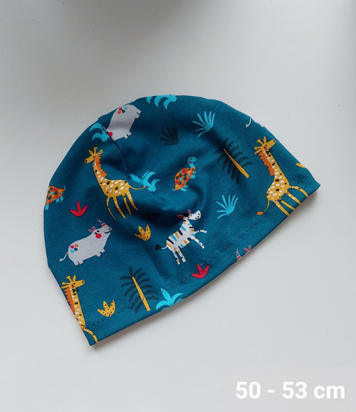 Barevná čepička 50 - 53 cm
