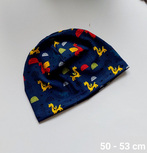 Barevná čepička 50- 53 cm