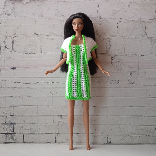 Pro Barbie, FR, Integrity - šaty, kabátek — foto 1