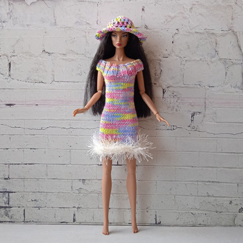 Pro Barbie, FR, Integrity - šaty, klobouček — foto 1
