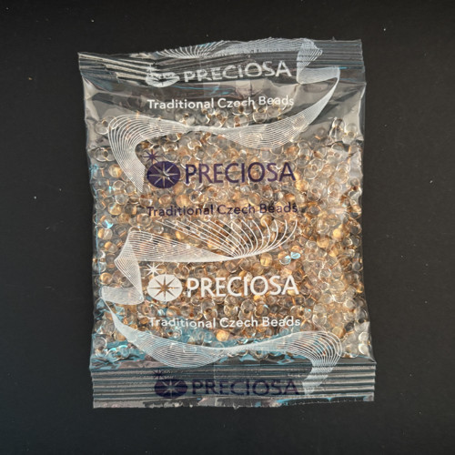 Preciosa rokajl Farfalle 2,5 x 7 mm Crystal