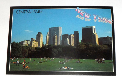 Čistá POHLEDNICE • Central Park, New York — foto 1