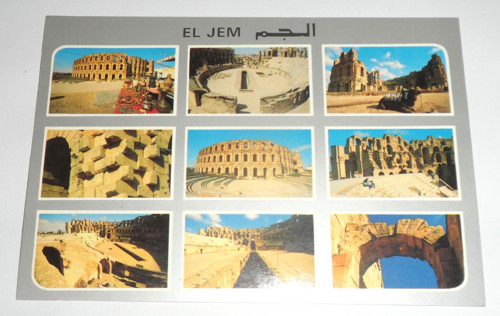 Čistá POHLEDNICE • El Jem, Tunisko — foto 1