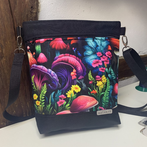 Houby magické- crossbody taška