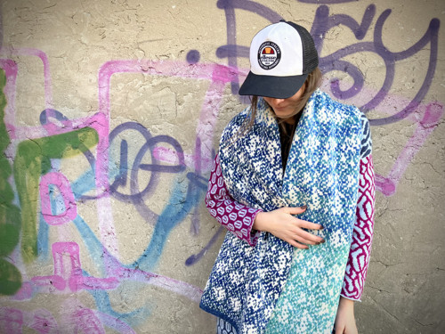 New Matilda štóla Blue Bubblegum