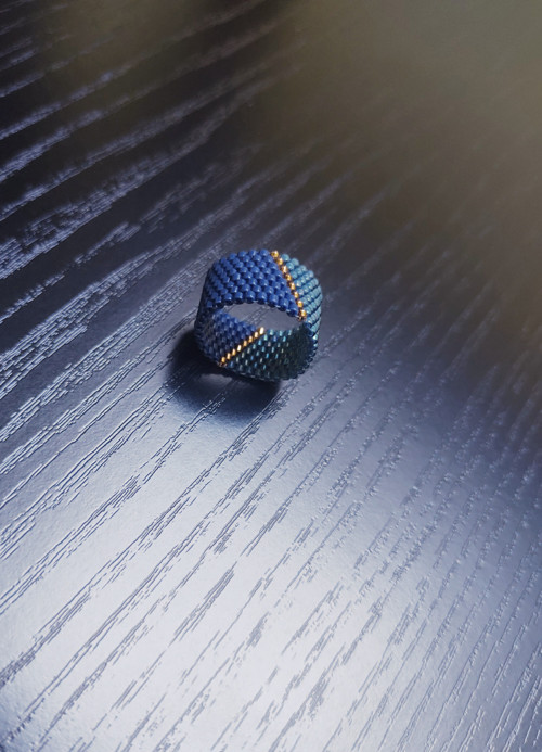 Prstýnek Dark blue — foto 1