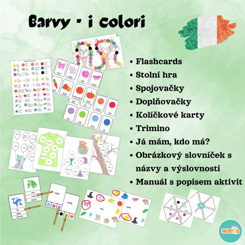 Sada aktivit i colori - barvy