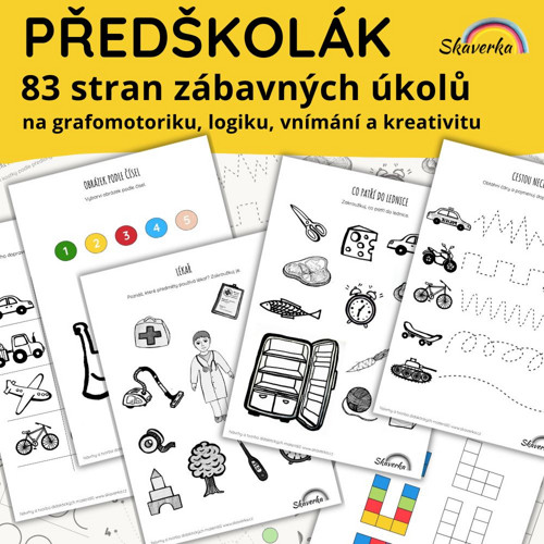 Pracovní listy - PŘEDŠKOLÁK (pdf)
