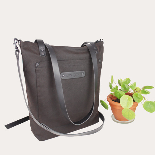 Hnědá dámská crossbody kabelka HARMONY