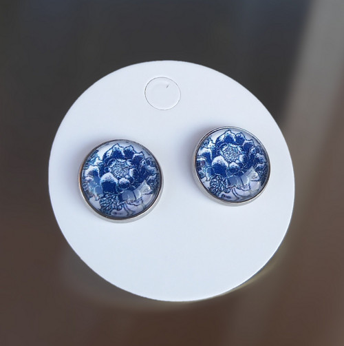 Modro - bílé 12 mm